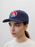 Бейсболка AMERICAN NEEDLE арт. 43877A-LOS Los Angeles Angels Hepcat (темно-синий)